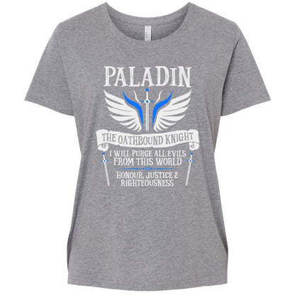 Ladies Curvy Jersey - 6X69XRZ5 - Granite Heather - 9