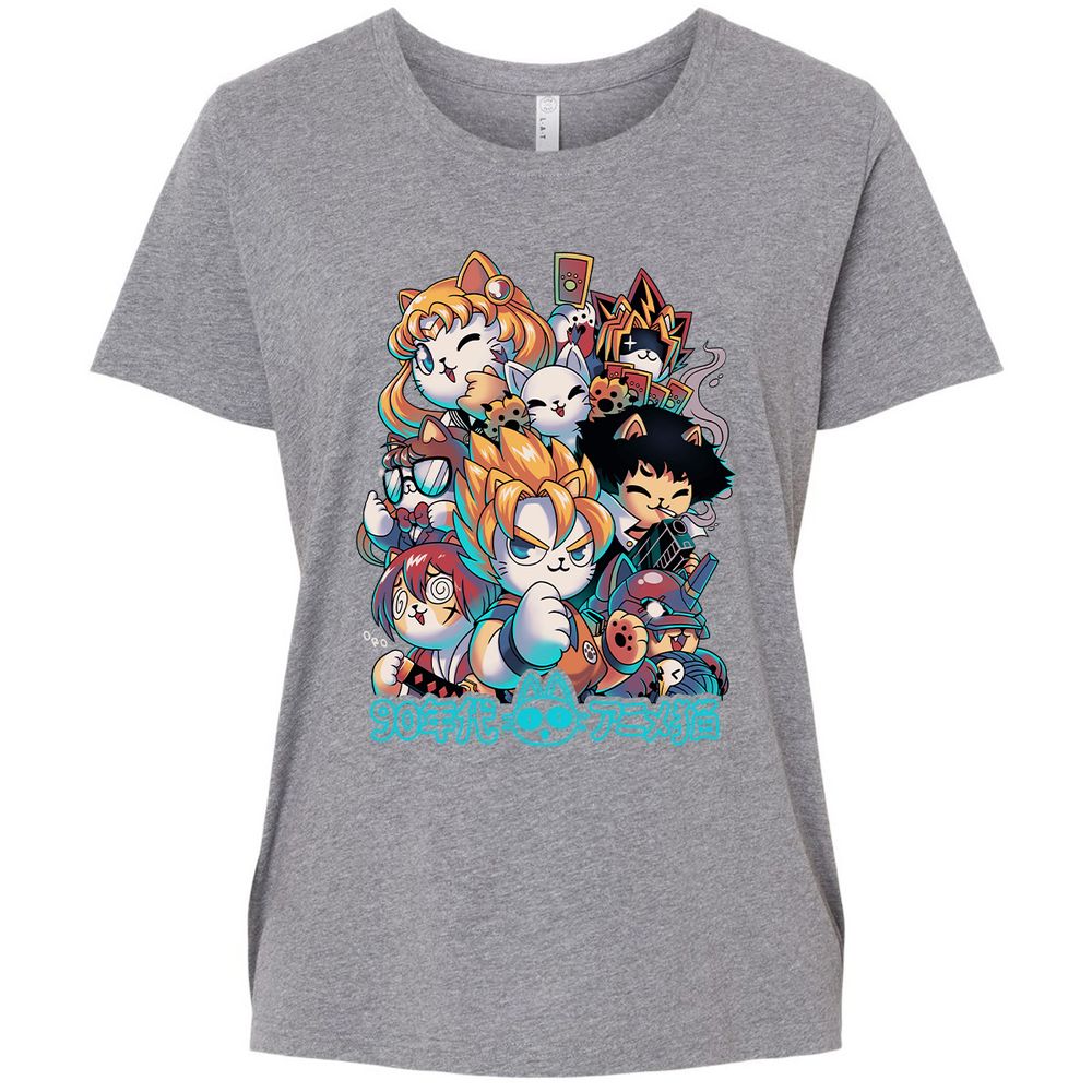 Ladies Curvy Jersey - PY3XSULE - Granite Heather - 9