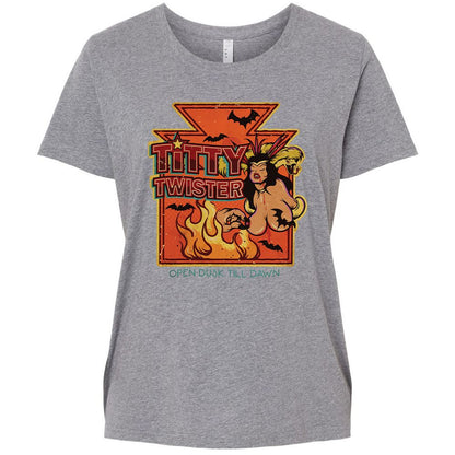 Ladies Curvy Jersey - NVN4TTM9 - Granite Heather - 9