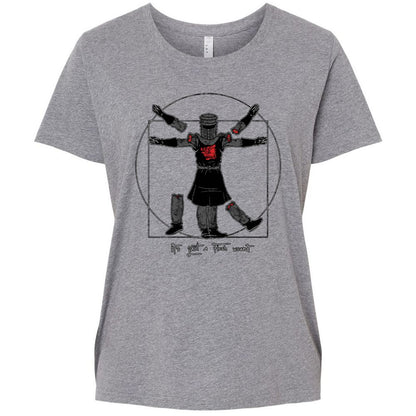 Ladies Curvy Jersey - KWQKVARN - Granite Heather - 9