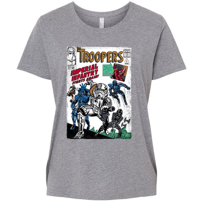 Ladies Curvy Jersey - EG1ED326 - Granite Heather - 9