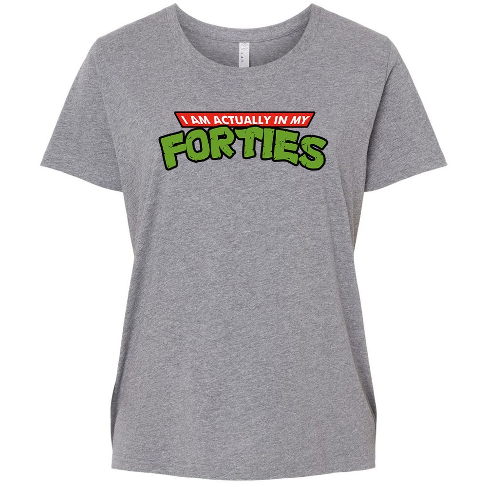 Ladies Curvy Jersey - 154MUB71 - Granite Heather - 9