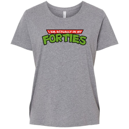 Ladies Curvy Jersey - 154MUB71 - Granite Heather - 9