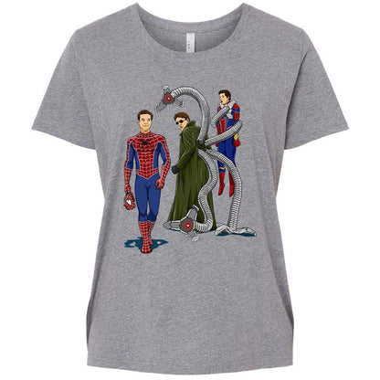 Ladies Curvy Jersey - 2WEQF94Y - Granite Heather - 9