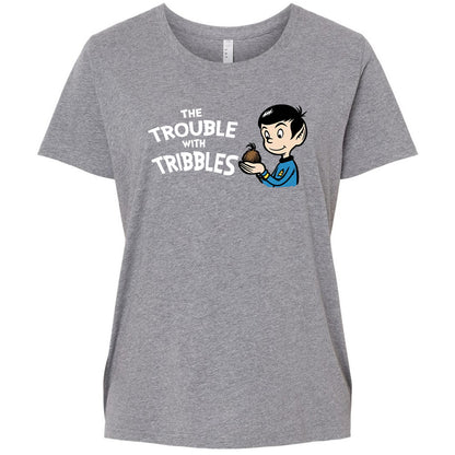 Ladies Curvy Jersey - SGQXUHA4 - Granite Heather - 9