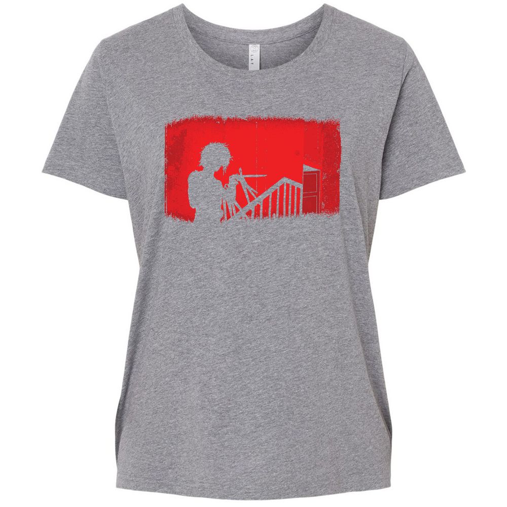 Ladies Curvy Jersey - W194JEK2 - Granite Heather - 9