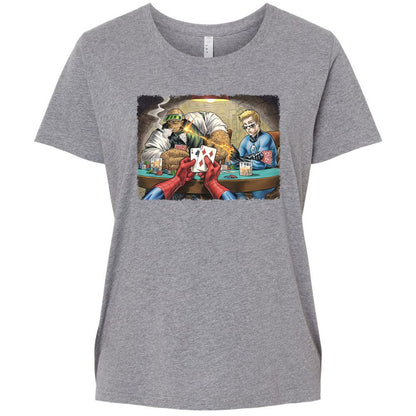 Ladies Curvy Jersey - RA4488JA - Granite Heather - 9