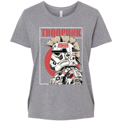 Ladies Curvy Jersey - JUJUX5DP - Granite Heather - 9