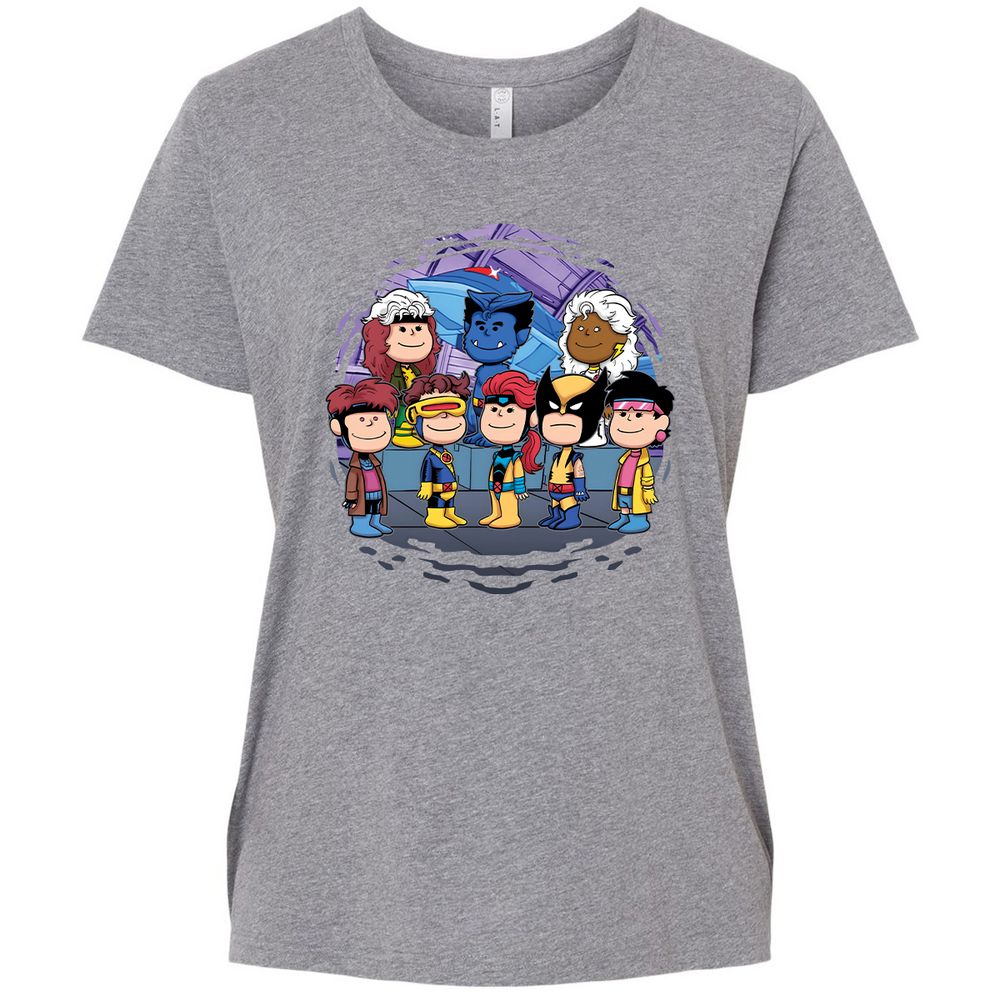 Ladies Curvy Jersey - MS1F6U1H - Granite Heather - 9