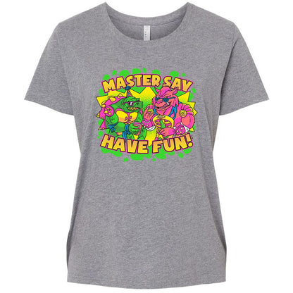 Ladies Curvy Jersey - ZXJ62K3D - Granite Heather - 9