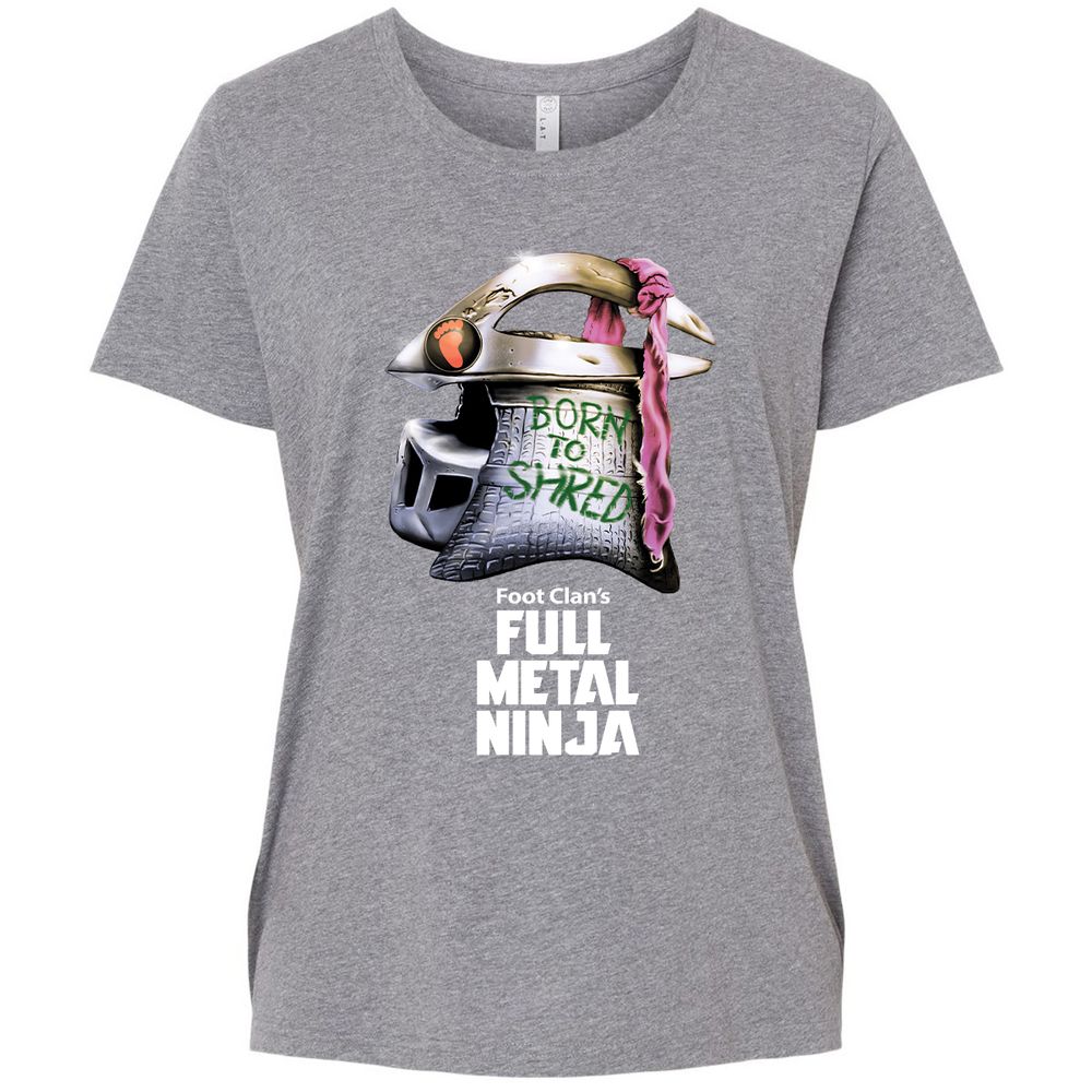 Ladies Curvy Jersey - QNVKTNTC - Granite Heather - 9