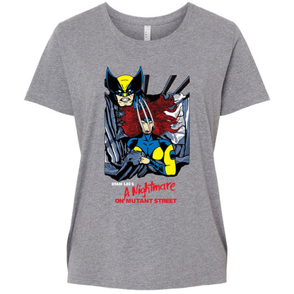 Ladies Curvy Jersey - 1U2YQTML - Granite Heather - 9