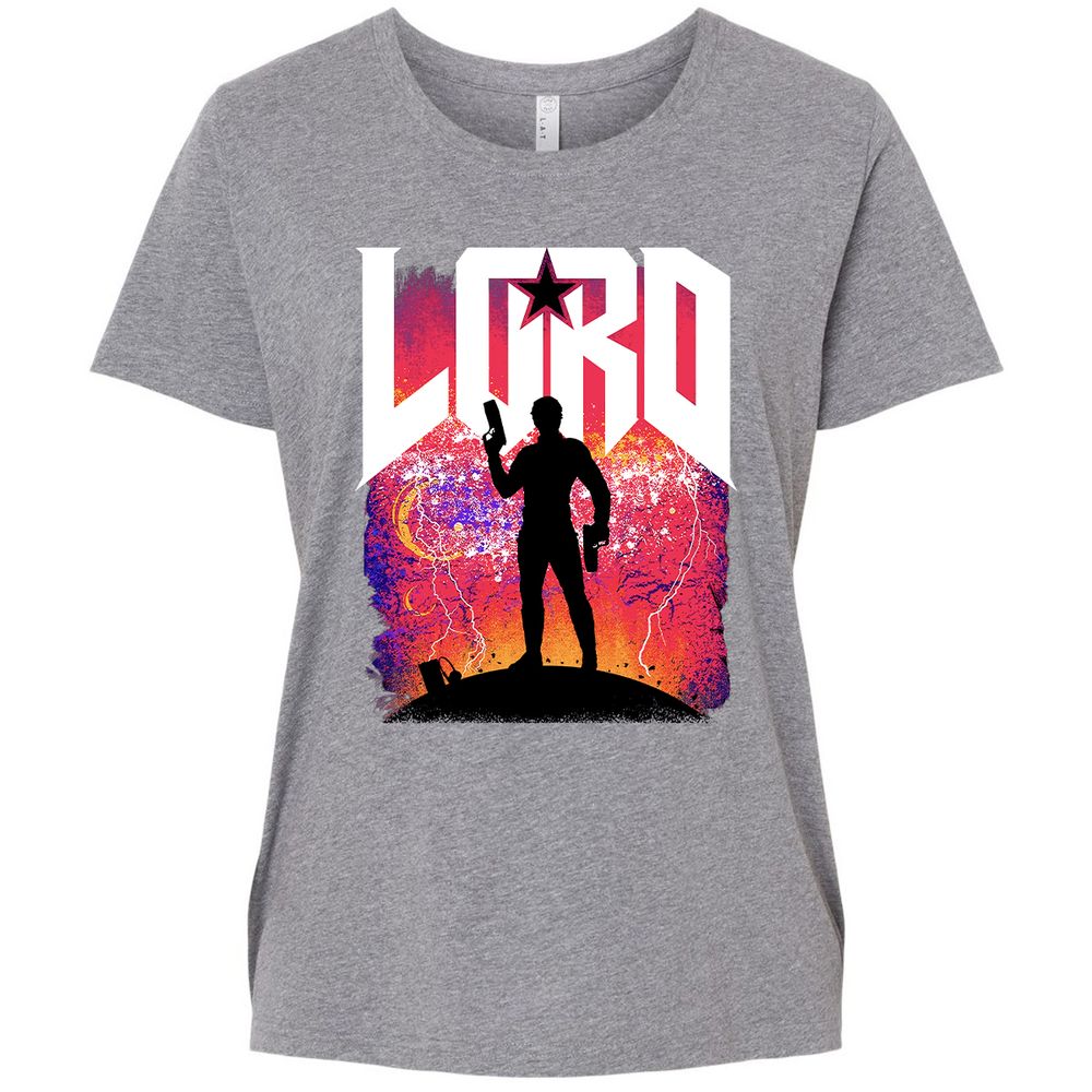 Ladies Curvy Jersey - S2KSWSL7 - Granite Heather - 9