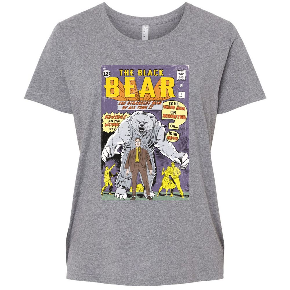 Ladies Curvy Jersey - 1R18Q4TZ - Granite Heather - 9