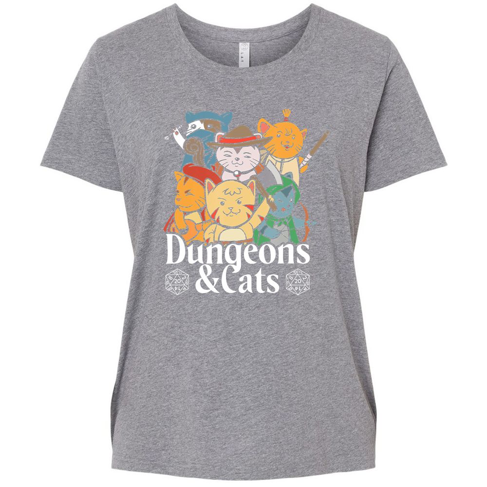 Ladies Curvy Jersey - GZ8HUNGY - Granite Heather - 9