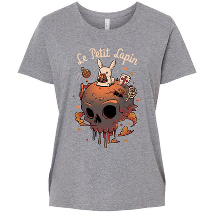 Ladies Curvy Jersey - DX4QUFN6 - Granite Heather - 9