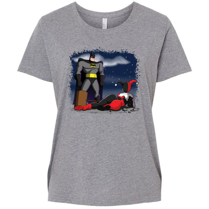 Ladies Curvy Jersey - 6KBAVM4C - Granite Heather - 9