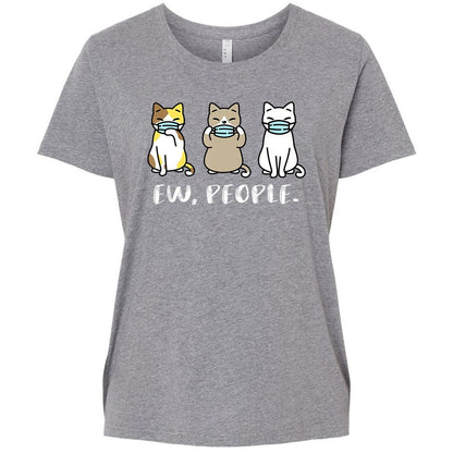 Ladies Curvy Jersey - YXT9HSV2 - Granite Heather - 9