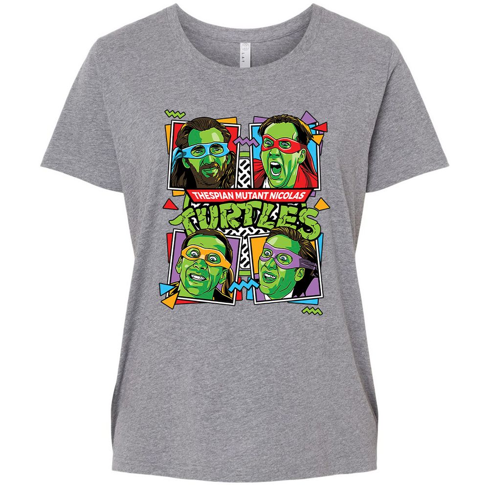 Ladies Curvy Jersey - 6RUZJGDP - Granite Heather - 9