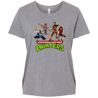 Ladies Curvy Jersey - 1PZN8EK8 - Granite Heather - 9