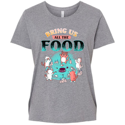 Ladies Curvy Jersey - 8ZT7VZ87 - Granite Heather - 9