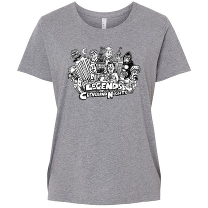 Ladies Curvy Jersey - 1JWQMDYA - Granite Heather - 9