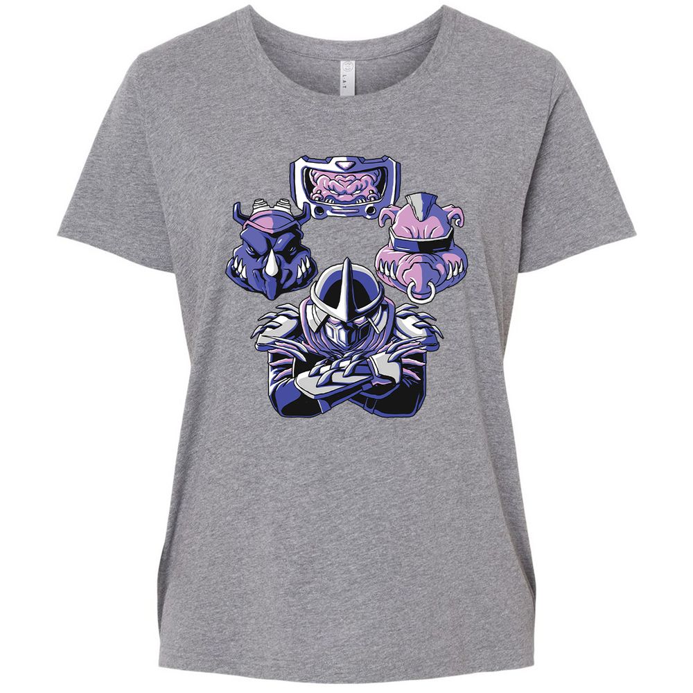 Ladies Curvy Jersey - QLAUA6G2 - Granite Heather - 9