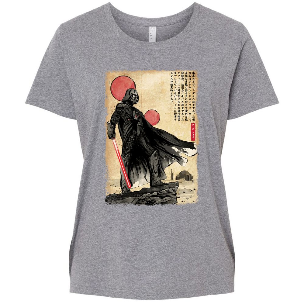 Ladies Curvy Jersey - J9H81GYJ - Granite Heather - 9