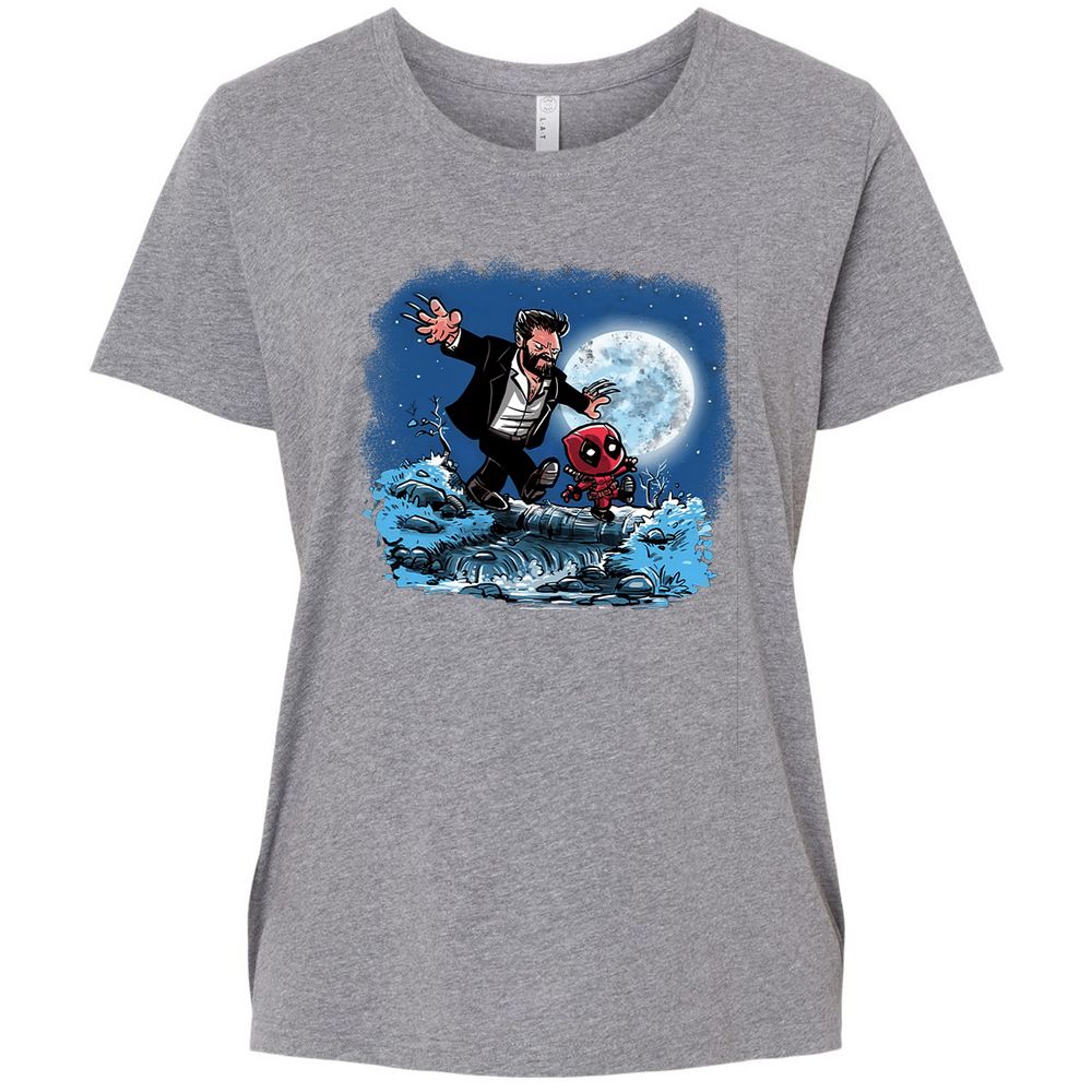 Ladies Curvy Jersey - 79XVN2CF - Granite Heather - 9