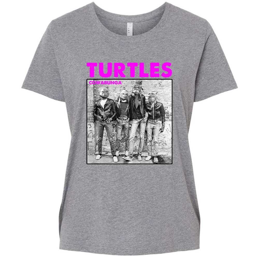 Ladies Curvy Jersey - 4BAK9FGC - Granite Heather - 9