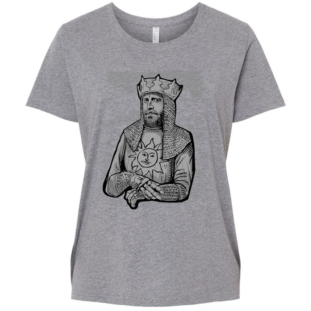 Ladies Curvy Jersey - 2JSNMU9G - Granite Heather - 9