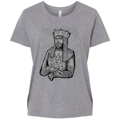 Ladies Curvy Jersey - 2JSNMU9G - Granite Heather - 9