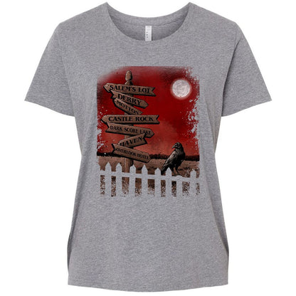 Ladies Curvy Jersey - N39MYGDF - Granite Heather - 9