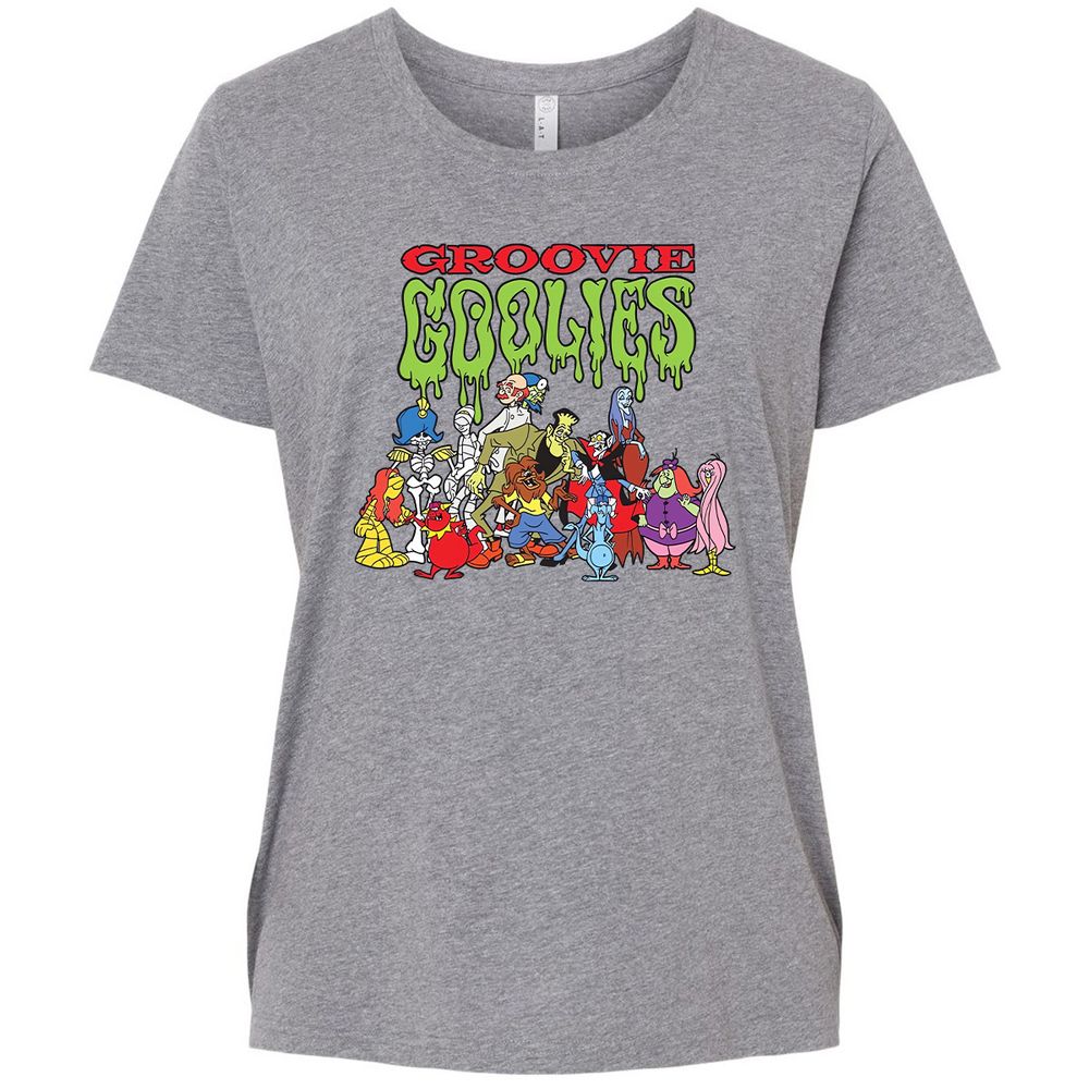 Ladies Curvy Jersey - 55WBA7TG - Granite Heather - 9