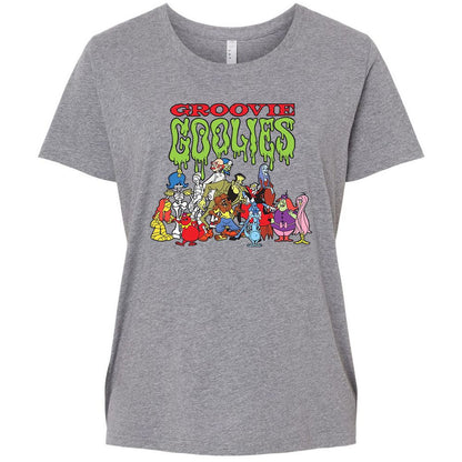 Ladies Curvy Jersey - 55WBA7TG - Granite Heather - 9