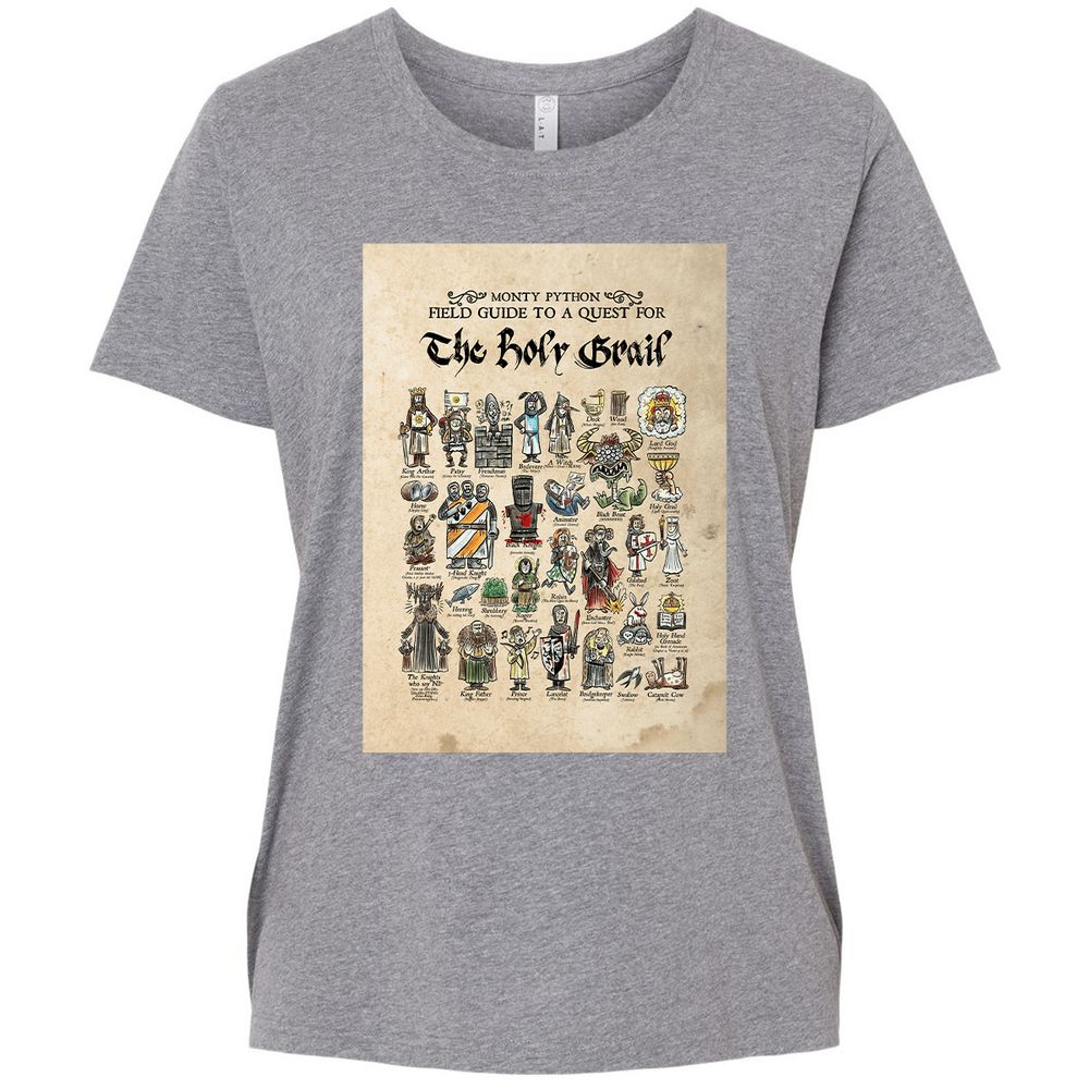 Ladies Curvy Jersey - XUR13TU6 - Granite Heather - 9