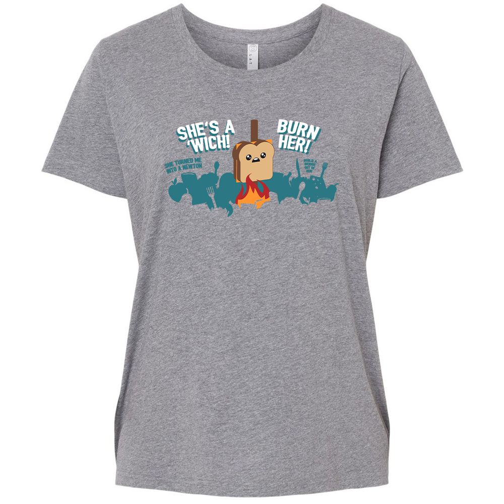 Ladies Curvy Jersey - SY5788M1 - Granite Heather - 9