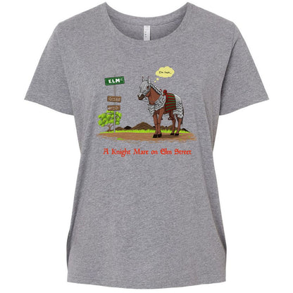 Ladies Curvy Jersey - 63WRHZLN - Granite Heather - 9