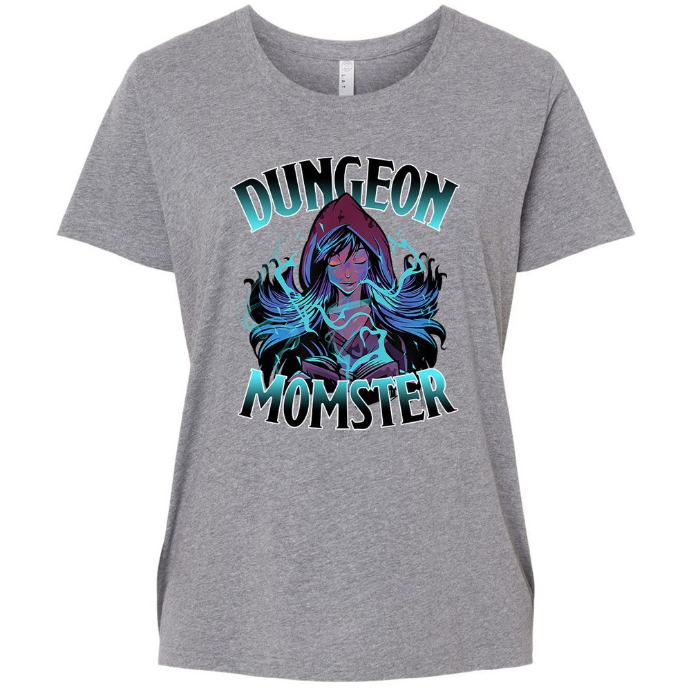 Ladies Curvy Jersey - X4CUXPWQ - Granite Heather - 9