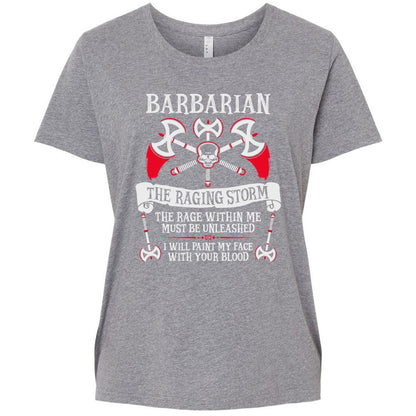 Ladies Curvy Jersey - WJ6ZTY8C - Granite Heather - 9