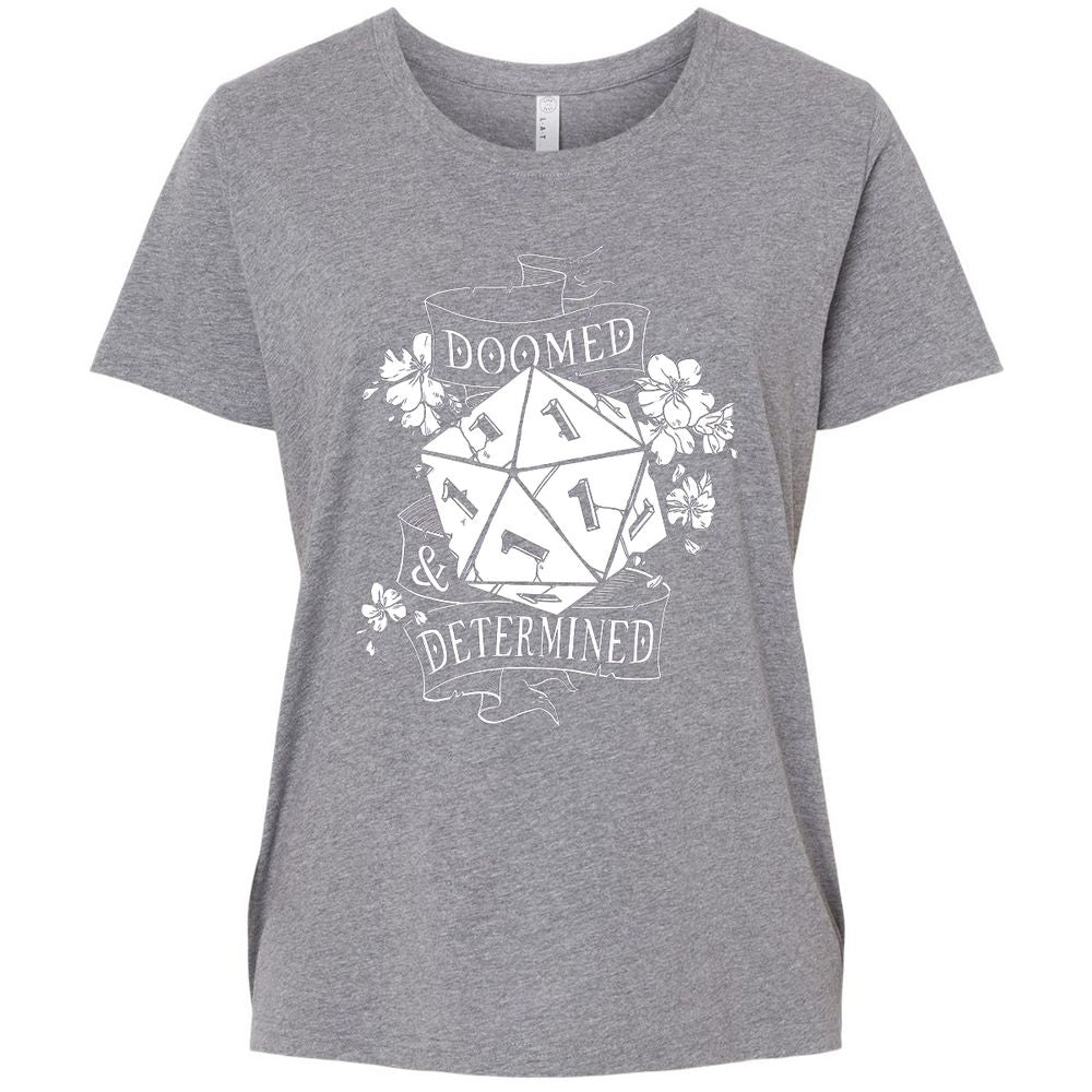 Ladies Curvy Jersey - UQ57P55C - Granite Heather - 9