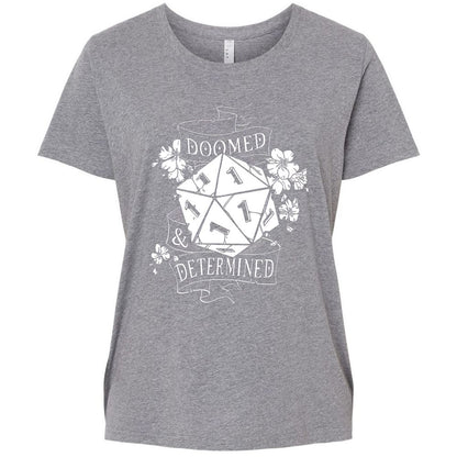 Ladies Curvy Jersey - UQ57P55C - Granite Heather - 9