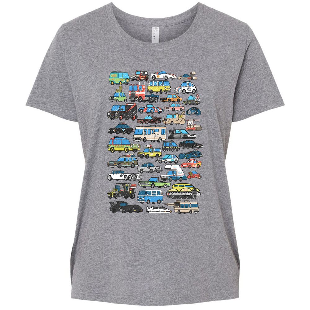 Ladies Curvy Jersey - ZN5178ZT - Granite Heather - 9