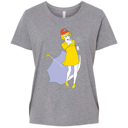 Ladies Curvy Jersey - N46RZNCU - Granite Heather - 9