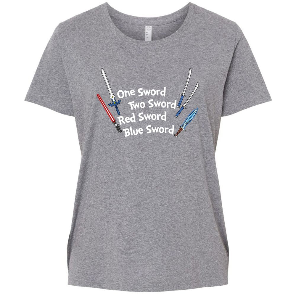 Ladies Curvy Jersey - MTEQSGL7 - Granite Heather - 9