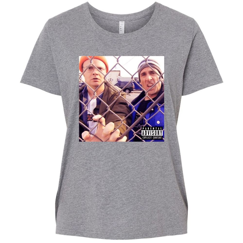 Ladies Curvy Jersey - AX645B8S - Granite Heather - 9