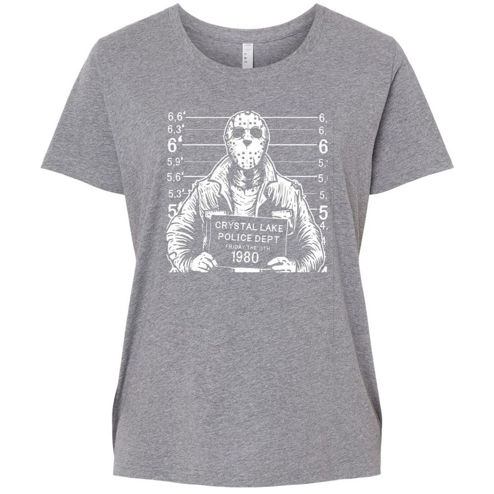 Ladies Curvy Jersey - QBEQ58WH - Granite Heather - 9