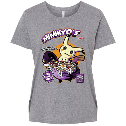 Ladies Curvy Jersey - AFUHUPWR - Granite Heather - 9