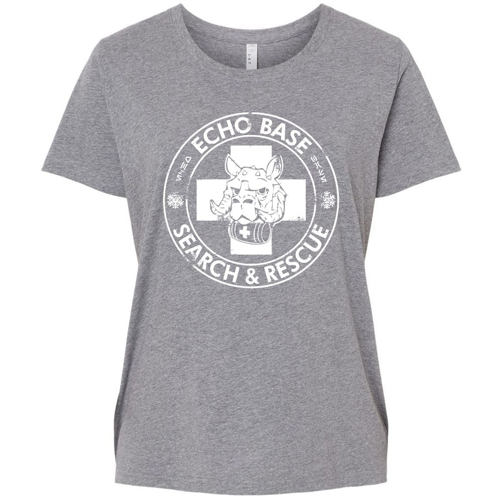 Ladies Curvy Jersey - LQ28S3P9 - Granite Heather - 9