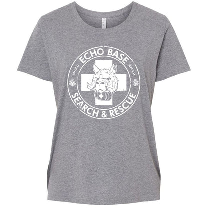 Ladies Curvy Jersey - LQ28S3P9 - Granite Heather - 9